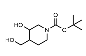 3-羟基-4-(羟甲基)哌啶-1-羧酸叔丁酯-CAS:220218-58-6