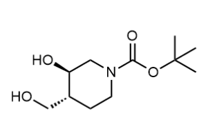反式-3-羟基-4-(羟甲基)哌啶-1-羧酸叔丁酯-CAS:219975-81-2