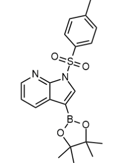 3-(4,4,5,5-四甲基-1,3,2-二氧硼杂环戊烷-2-基)-1-甲苯磺酰基-1H-吡咯并[2,3-b]吡啶-CAS:866545-91-7