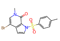 4-溴-6-甲基-1-(4-甲基苯磺酰)-1H,6H,7H-吡咯并[2,3-c]吡啶-7-酮-CAS:1445993-87-2