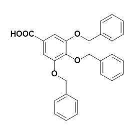3,4,5-三苄氧基苯甲酸-CAS:1486-48-2