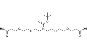 10-(叔丁氧基羰基)-4,7,13,16-四氧杂-10-氮杂十九烷二酸-CAS:2054339-01-2