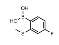 4-氟-2-(甲硫基)苯基硼酸-CAS:861931-38-6