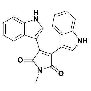 双吲哚马来酰亚胺V-CAS:113963-68-1