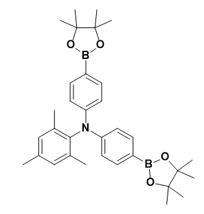 2,4,6-三甲基-N，N-双[4-(4,4,5,5-四甲基-1,3,2-二噁硼烷-2-Yl)苯基]-苯胺-CAS:1282616-14-1
