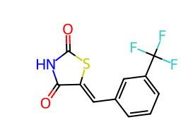 5-(3-(三氟甲基)亚苄基)噻唑烷-2,4-二酮-CAS:438190-29-5