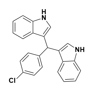 3,3'-((4-氯苯基)亚甲基)双(1H-吲哚)-CAS:178946-89-9