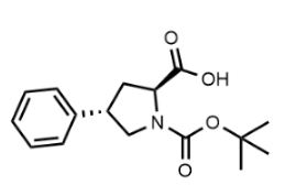 (2S,4S)-1-(叔丁氧羰基)-4-苯基吡咯烷-2-羧酸-CAS:96314-29-3