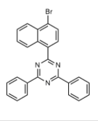 2-(4-溴萘-1-基)-4,6-二苯基-1,3,5-三嗪-CAS:1800228-86-7