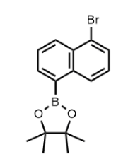 2-(5-溴萘-1-基)-4,4,5-5-四甲基-1,3,2-二氧硼杂环戊烷-CAS:1807534-02-6