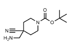 4-(氨甲基)-4-氰基哌啶-1-羧酸叔丁酯-CAS:1207178-51-5