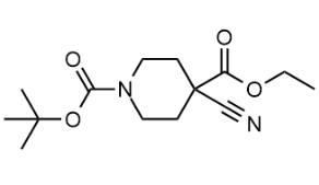 1-叔丁基4-乙基4-氰基哌啶-1,4-二甲酸酯-CAS:1016258-66-4