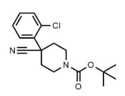 4-(2-氯苯基)-4-氰基哌啶-1-羧酸叔丁酯-CAS:186347-31-9