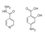 4-吡啶羧酸酰肼 4-氨基-2-羟基苯甲酸盐-CAS:2066-89-9