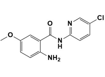 N-(5-氯-2-吡啶)-5-甲氧基-2-氨基苯甲酰胺-CAS:280773-17-3
