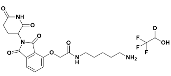 N-(5-氨基戊基)-2-((2-(2,6-二氧代哌啶-3-基)-1,3-二氧代异吲哚啉-4-基)氧基)乙酰胺三氟乙酸盐-CAS:2748161-83-1