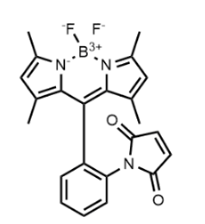 1-(2-(5,5-二氟-1,3,7,9-四甲基-5H-4l4,5l4-二吡咯并[1,2-c:2',1'-f][1,3,2]二氮硼杂环己烯-10-基)苯基)-1H-吡咯-2,5-二酮-CAS:929679-22-1