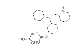2-(2,2-二环己基乙基)哌啶 马来酸盐-CAS:6724-53-4