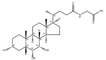((R)-4-((3R,5R,6R,7S,8S,9S,10R,13R,14S,17R)-3,6,7-三羟基-10,13-二甲基十六氢-1H-环戊二烯并[a]菲-17-基)戊酰基)甘氨酸-CAS:32747-08-3