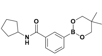 N-环戊基-3-(5,5-二甲基-1,3,2-二氧杂硼杂环-2-基)苯甲酰胺-CAS:850567-45-2