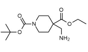 1-(叔丁氧羰基)-4-氨甲基哌啶-4-羧酸乙酯-CAS:1016258-69-7