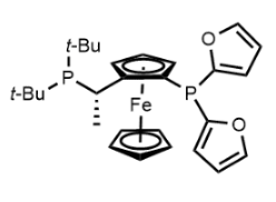 (2S)-1-[(1S)-1-[双(1,1-二甲基乙基)膦基]乙基]-2-(二-2-呋喃基膦基)二茂铁-CAS:849924-42-1
