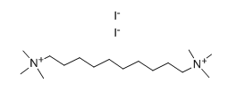 N1,N1,N1,N10,N10,N10-六甲基癸烷-1,10-二碘化铵-CAS:1420-40-2