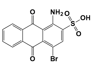 1-氨基-4-溴-9,10-二氢-9,10-二氧-2-蒽磺酸-CAS:116-81-4