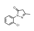 1-(2-氯苯基)-3-甲基-5-吡唑啉酮-CAS:14580-22-4