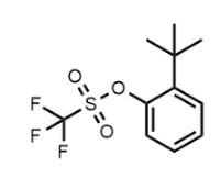 2-(叔丁基)苯基三氟甲磺酸盐-CAS:198206-03-0