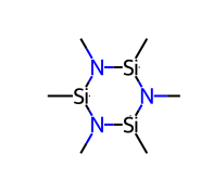 1,2,3,4,5,6-六甲基环三硅氮烷-CAS:2587-46-4