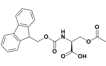 N-(((9H-芴-9-基)甲氧基)羰基)-O-乙酰基-L-丝氨酸-CAS:171778-17-9