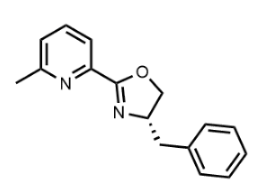(S)-4-苄基-2-(6-甲基吡啶-2-基)-4,5-二氢恶唑-CAS:199277-77-5