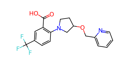 (S)-2-(3-(吡啶-2-基甲氧基)吡咯烷-1-基)-5-(三氟甲基)苯甲酸-CAS:1515856-92-4