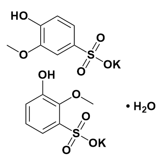 创木酚磺酸钾-CAS:78247-49-1