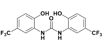 1,3-双(2-羟基-5-(三氟甲基)苯基)脲-CAS:448895-37-2
