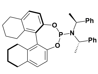 N,N-双((S)-1-苯基乙基)-8,9,10,11,12,13,14,15-八氢萘并[2,1-d:1'，2'-f][1,3,2]二氧膦-4-胺-CAS:1021439-60-0