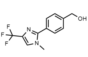 (4-(1-甲基-4-(三氟甲基)-1H-咪唑-2-基)苯基)甲醇-CAS:2446481-80-5