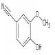 4-羟基-3-甲氧基苯腈-CAS:4421-08-3