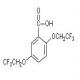 2,5-双(2,2,2-三氟乙氧基)苯甲酸-CAS:35480-52-5