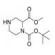 N-1-Boc-2-哌嗪甲酸甲酯-CAS:129799-15-1