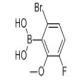 6-溴-3-氟-2-甲氧基苯硼酸-CAS:957035-08-4