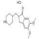 5,6-二甲氧基-2-(4-哌啶基甲基)-1-茚酮盐酸盐-CAS:120013-39-0