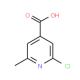 2-氯-6-甲基吡啶-4-羧酸-CAS:25462-85-5