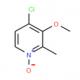 4-氯-3-甲氧基-2-甲基吡啶 1-氧化物-CAS:122307-41-9