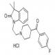 1-(2-(4-(4-氟苯甲酰基)哌啶-1-基)乙基)-3,3-二甲基吲哚林-2-酮 盐酸盐-CAS:192927-92-7