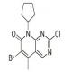 6-溴-2-氯-8-环戊基-5-甲基-吡啶并[2,3-D]嘧啶-7(8H)-酮-CAS:1016636-76-2
