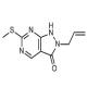 2-烯丙基-6-(甲硫基)-1H-吡唑并[3,4-d]嘧啶-3(2H)-酮-CAS:955368-90-8