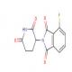 2-(2,6-二氧代-哌啶-3-基)-4-氟基-异吲哚-1,3-二酮-CAS:835616-60-9