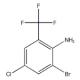 2-溴-4-氯-6-三氟甲基苯胺-CAS:912617-74-4
